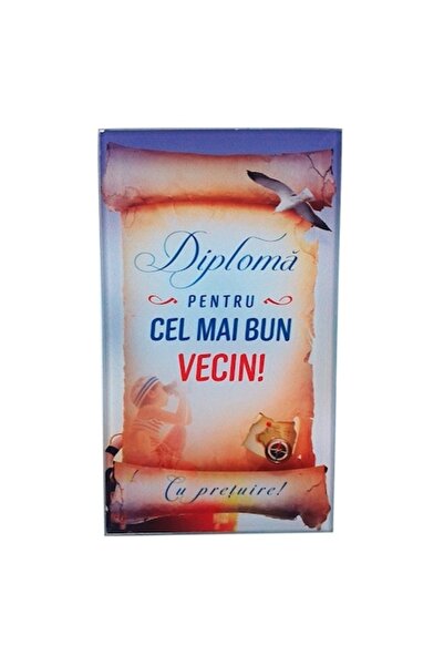 OEM Lampă de perete din sticlă reprezentând o diplomă sub formă de sul