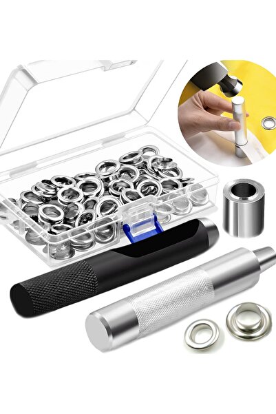 zola Комплект от 100 метални скоби с перфоратор и фиксиращо устройство, Ø16/1...