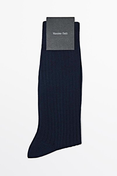 Massimo Dutti Fitilli klasik çorap