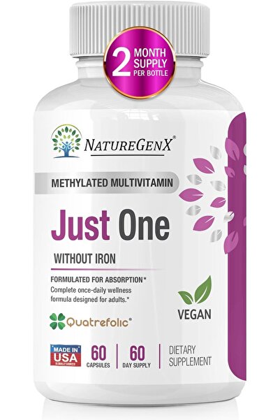 NatureGenX Just One Daily Methylated Multivitamin - 60 Caps