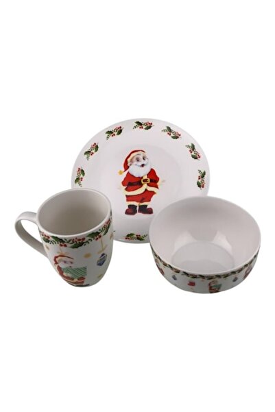 OEM Set ceramic cu imagini de Crăciun