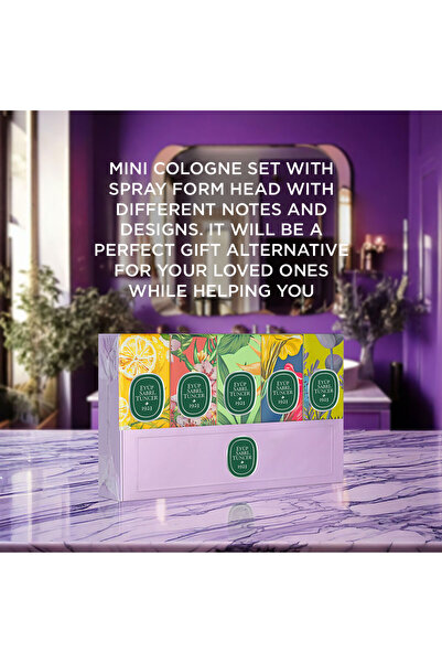 Eyüp Sabri Tuncer مجموعة رقم 2 كولونيا بروائح | الخزامى | الذكريات | الشاي ال...