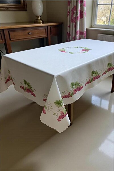 Çeyiz Diyarı Gülistan Worry-Free Tablecloth 150X150 cm