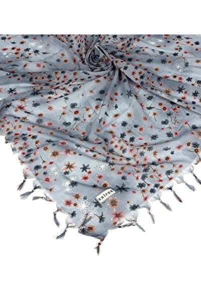 Eripek Sökme Boncuklu Pamuk Tülbent 06113-10