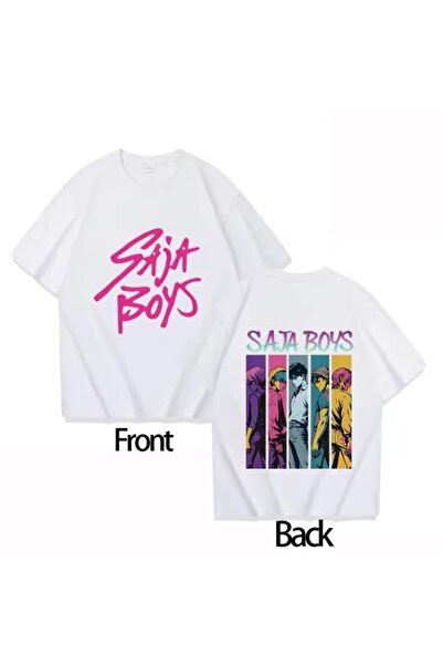 stil x Saja Boys Printed T-Shirt / Oversize Fit 100% Cotton Breathable Fabric