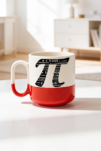 BB TRADE Pi Number Design Ceramic Printed Pro Mug Cup 330ml