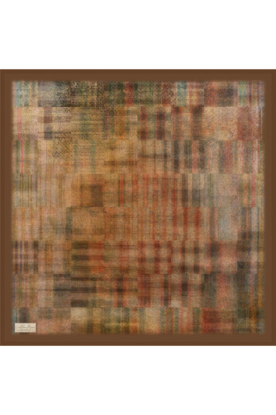 LA BOUTIQUE 2474-01 Twill Silk 90X90