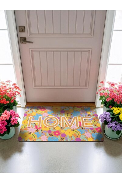 Cotto Home Cocojoy Pj007A Home Floral Pattern Thick Non-Slip Base Moisture Ab...