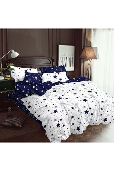 OEM Superior Fleece Bed Linen Set, 6 Pieces, 2 Persons, 180x200cm, Star Print...