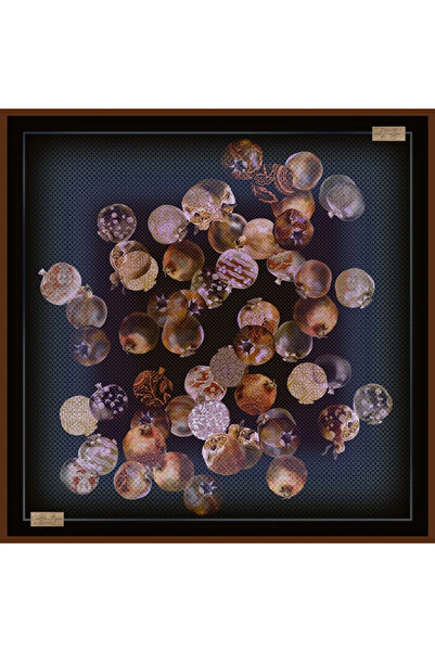 LA BOUTIQUE 2480-02 Twill Silk 90X90