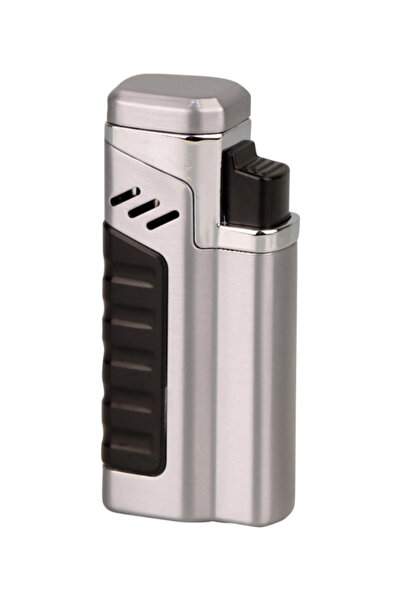 sky Chrome Satin Gas Lighter 239271