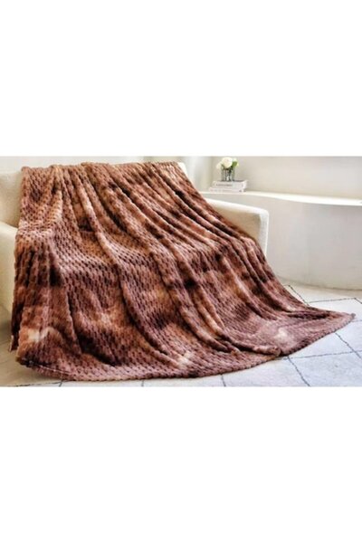 OEM Double Bed Blanket, Cocolino, Gradient with Square Pattern, 2 persons, 20...