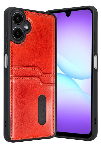 BSN STİL حافظة جلدية من BSNSHOP لهاتف سامسونج جالاكسي A07 4G مع حامل بطاقات -...