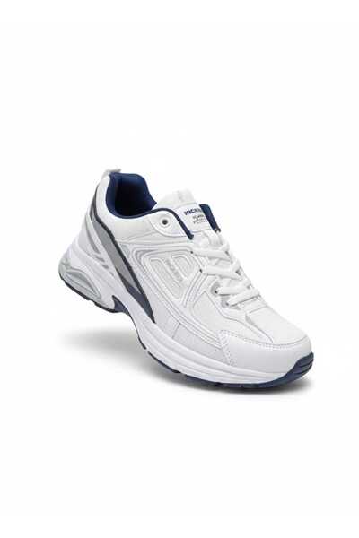 Wickers Erkek 40-45 Beyaz Lacivert Yüksek Kalite Tenis Taban Anatomik Comfort...
