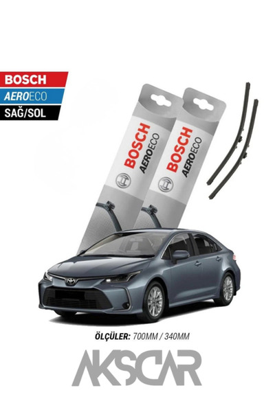 Bosch AKSCAR Aeroeco Toyota Corolla Silecek (2019-2025)
