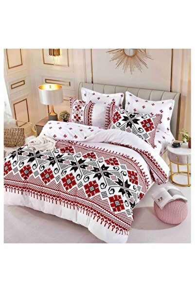 JOJO HOME Σετ σεντονιών για διπλό κρεβάτι με λάστιχο, Jojo Home, Παραδοσιακό ...