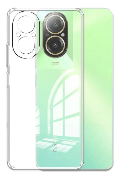 Hulyomer Hub حافظة هوليومر ريلمي 12 لايت من السيليكون الشفاف الفاخر 1185576