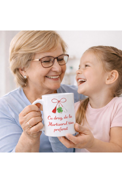 OEM Martisor mug gift for grandma, With love from your favorite Martisor, TIP...