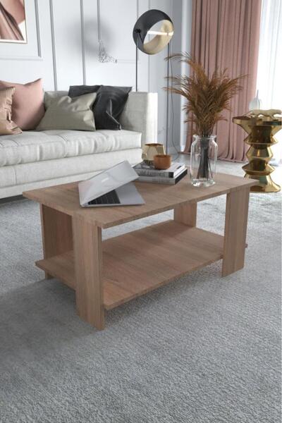 KZY Mobilya Line 90*50 Orta Sehpa Atlantik Çam