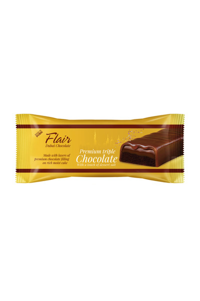 Flair Cake Bar Triple Chocolate 24gm (Box of 3)