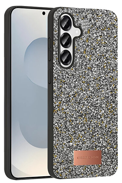 BSN STİL غطاء سامسونج جالاكسي إس 25 بلس من بي إس إن شوب - فضي 1058986