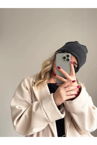 LEROSY CO. Soft Textured Beanie Gray