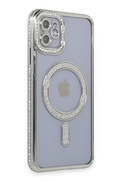 BSN STİL حافظة BSNSHOP 11 حافظة جوكي سيلفر مغناطيسية - فضي 1058986