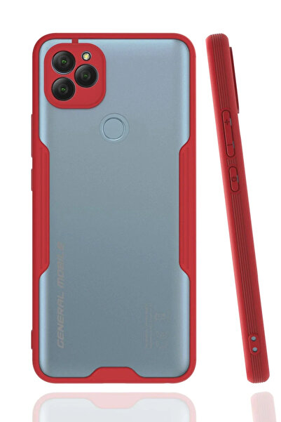 LOVIENNE حافظة جنرال موبايل GM 22 من السيليكون البلاتيني - أحمر 1205059