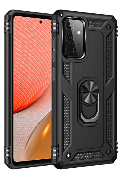 Hulyomer Hub غطاء حماية لهاتف سامسونج جالاكسي A72 من هوليومر مع حلقة سيليكون ...