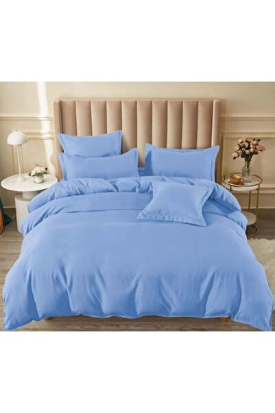 Pucioasa Set Lenjerie Pat Dublu, Pucioasa, Uni, 6 Piese, 2 Persoane, 180x200c...