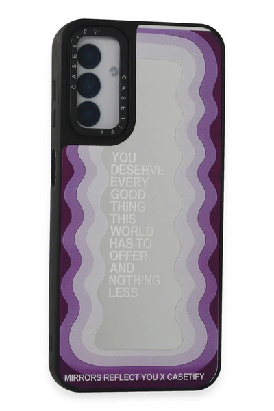 Hulyomer Hub غطاء حماية لهاتف سامسونج جالاكسي M14 5G من هوليومر - غطاء مرآة -...