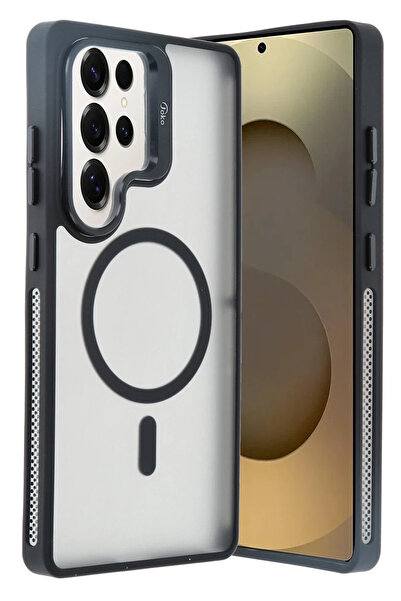 BSN STİL غطاء BSNSHOP لهاتف سامسونج جالاكسي S25 الترا مع عدسة مسطحة ومتوافق م...