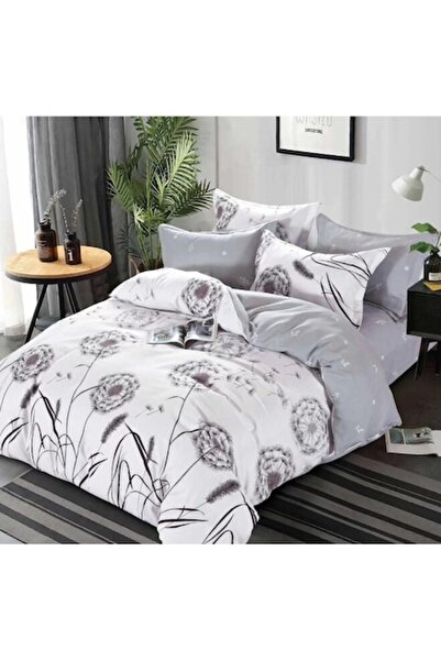 OEM Double Bed Linen Set, Dandelion, 2 Persons, 6 Pieces, Flannel, 220x230cm,...