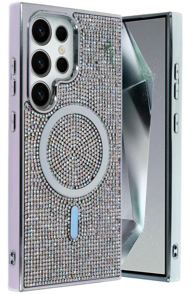 BSN STİL غطاء BSNSHOP Samsung Galaxy S25 Ultra Helen Magsafe - قوس قزح 1058986