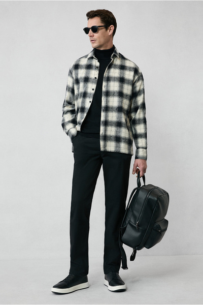 Kigili 6 Drop Regular Fit Standard Cut Stretch Fabric Flexible Side Pocket Ca...