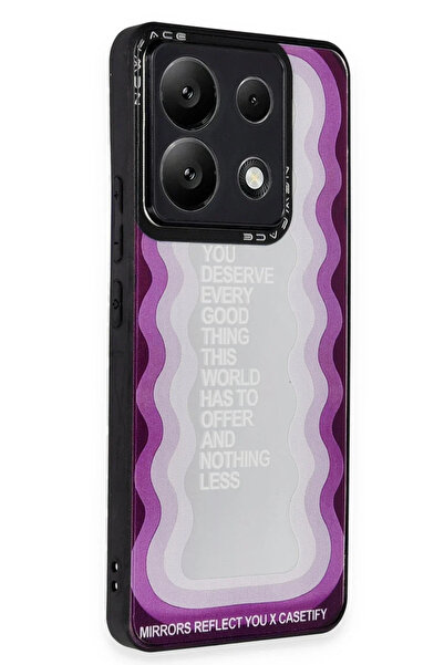 BSN STİL غطاء حماية لهاتف شاومي ريدمي نوت 13 برو 5G من BSNSHOP، غطاء بنمط مرآ...