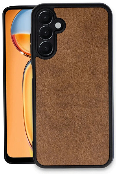 BSN STİL Bsnshop Samsung Galaxy A26 Case Aras Leather Cover - Tan 1058986