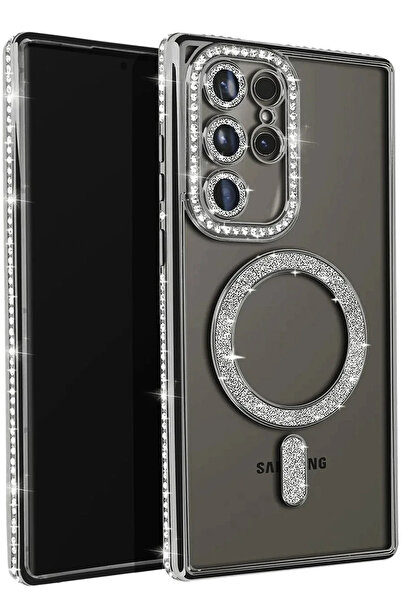 BSN STİL حافظة BSNSHOP لهاتف سامسونج جالاكسي S23 ألترا بتصميم مضحك ولامع متوا...