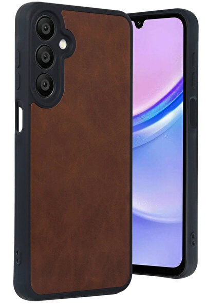 BSN STİL Bsnshop Samsung Galaxy A16 5g Case Aras Leather Cover - Tan 1058986