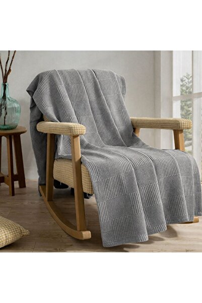 NAKKAŞİ ZARİF Waffle Pique Bedspread