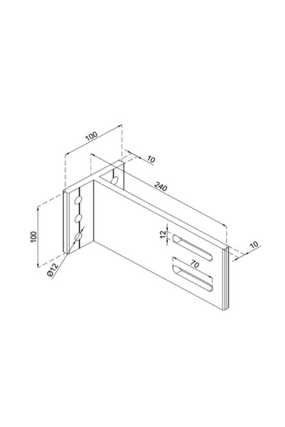 Renoplast BS 240 GRAFIT RAL 7024 balustradă marca