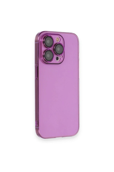 BSN STİL Bsnshop 14 Pro Max Case Armada Lens Cover - Purple 1058986