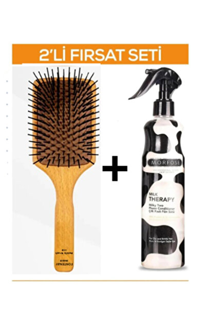 Fontenay Perie profesională pentru deschiderea părului 119 Paddle Brush + Lap...