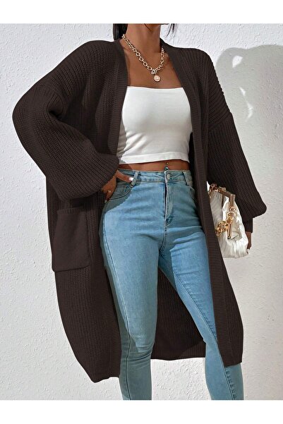 EFENDİX Balloon sleeve long cardigan