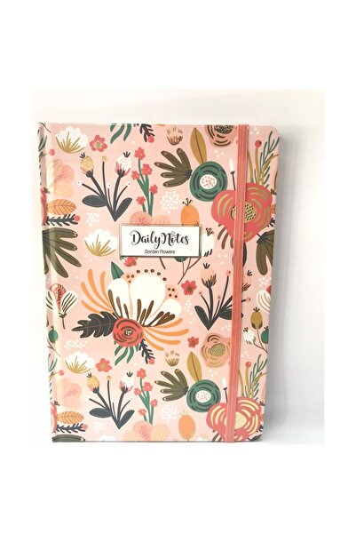 KESKİN COLOR A5 Garden Flowers Lined Hardcover Pink