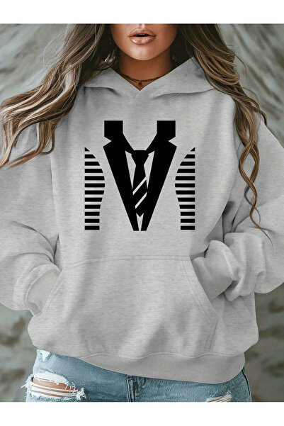 ibibik moda EXCLUSIV cu imprimeu Femei/Bărbați Unisex supradimensionat cu glu...