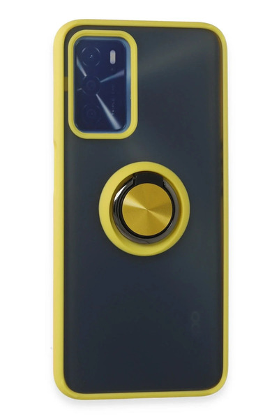 BSN STİL غطاء سيليكون من BSNSHOP A16 مع حلقة مونتريال - أصفر 1058986