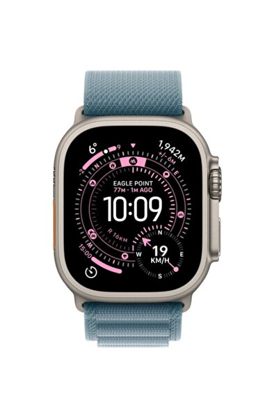 Apple Watch Ultra 3 49mm LTE Titanium Alpine Loop Blue S, 1.98"