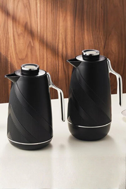 Generic A stylish and modern 1-liter tea and coffee thermos set