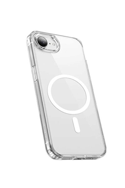 Generic Transparent Back Cover with Wireless Charging Compatible with iPhone 16E